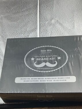 Owner Mile Beard Care Kit For Men Grooming and Trimming Tool Set NEW